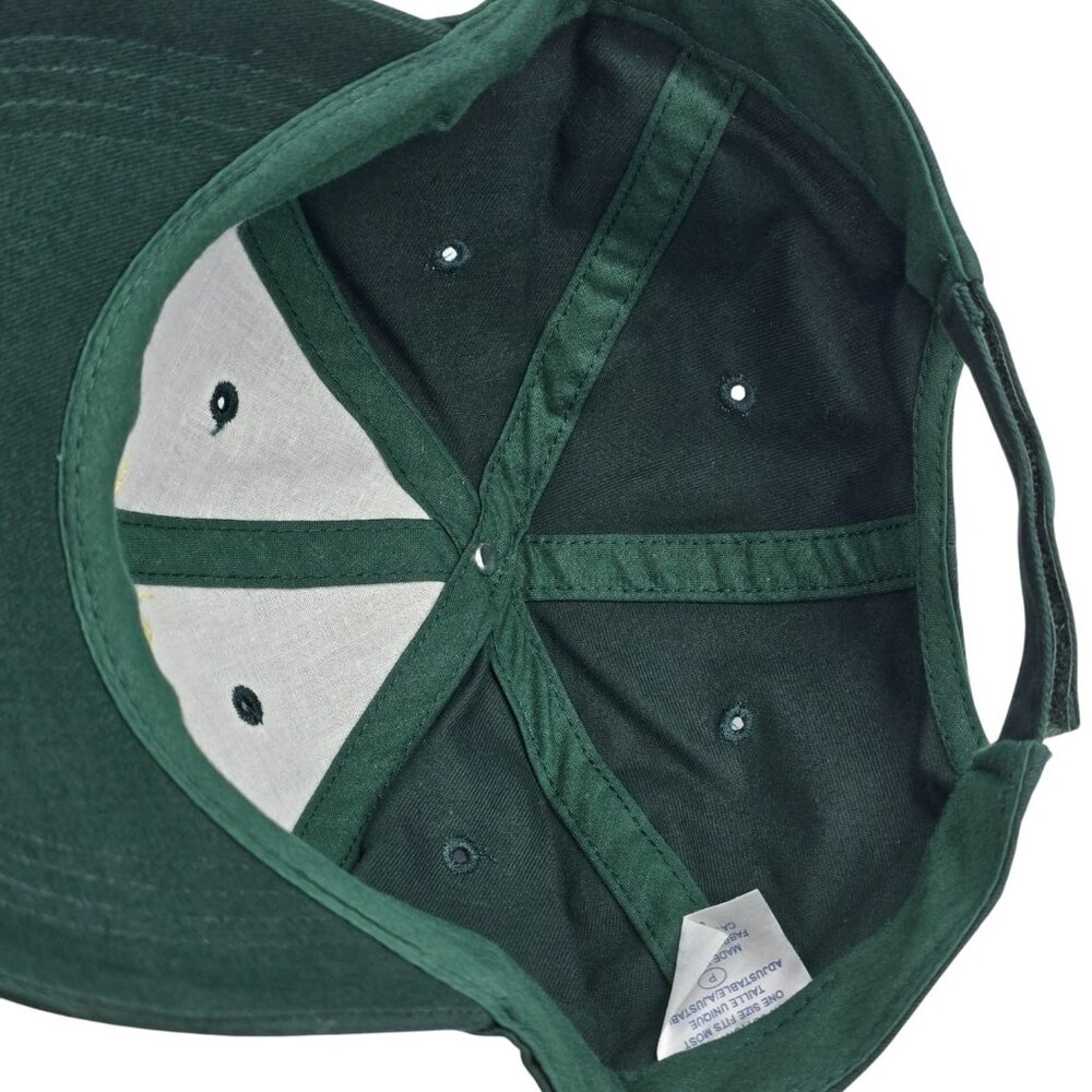 Alaska Embroidered Green Baseball Cap With Adjustable Strap - Picture 6 of 9